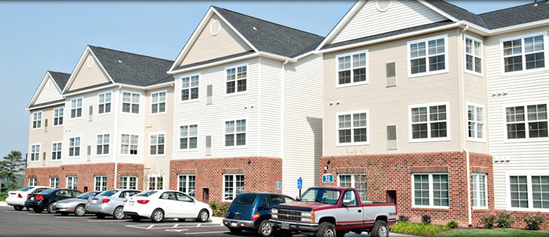 Multifamily Building Construction in Virginia - The Landings at Weyers Cave