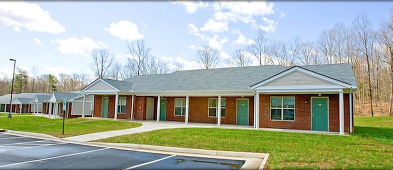 Senior Living Building Constructtion at Parc Crest, Farmville, Virginia