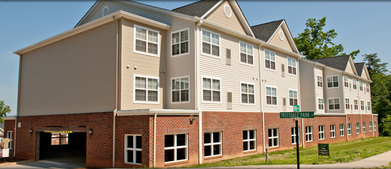 Multifamily Construction in Virginia - Treesdale Apartments, Charlottesville