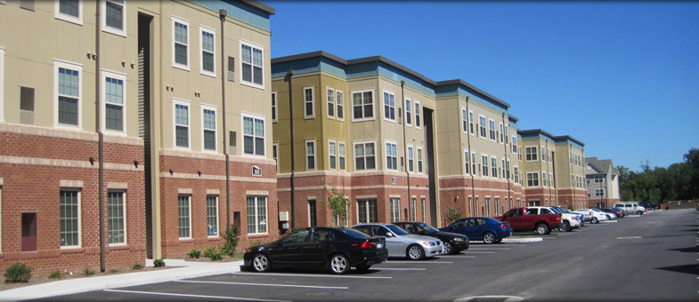 Mixed Use Building Construction at Wilsondale Apartments, Hampton, Virginia