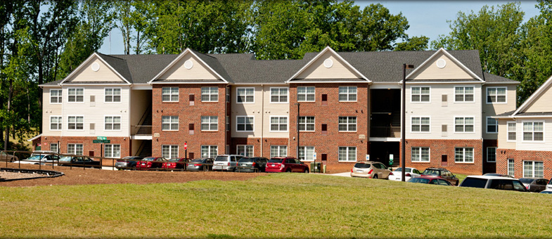 Multifamily Building Construction - Treesdale Apartments, Charlottesville, Virginia