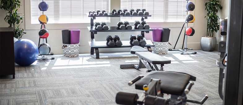 Windigrove Multifamily Development Fitness Center by Pinnacle Construction