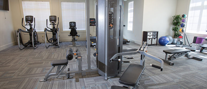 Windigrove Multifamily Development Fitness Center by Pinnacle Construction